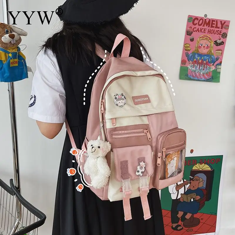 

Backpack Women Anti-theft Backpack Waterproof Shoulder Bag New School Bag For Teenager Girls School Backapck Fashion Backpack