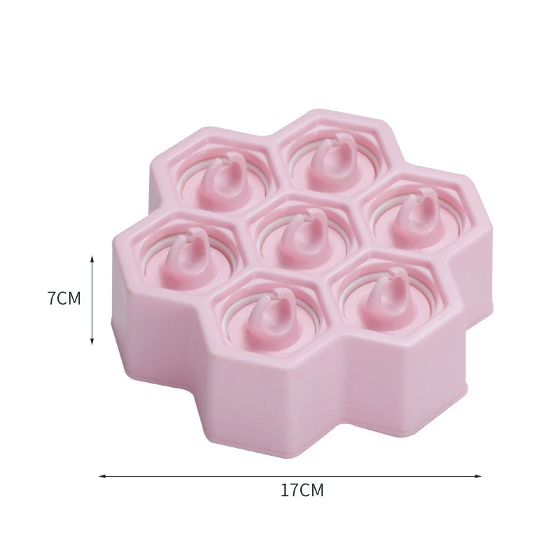 

Popsicle Molds 7 Pieces Silicone Ice Pop Molds Bpa Free Popsicle Mold Reusable Easy Release Ice Pop Maker
