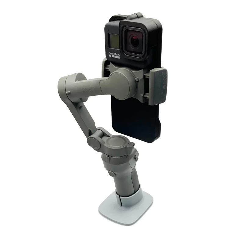 Ручной шарнирный адаптер Монтажная пластина для GoPro Hero 8 Black крепления камеры DJI Osmo