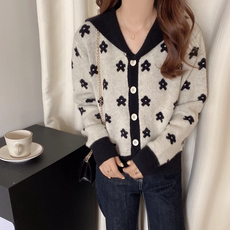 

Осень 2021, зимний свитер, женские топы, вязаный пуловер, женская мягкая теплая толстая верхняя одежда