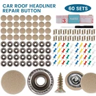 60 комплектов автомобильные внутренние потолочные пряжки для крыши шпильки для головных уборов Резьбовые Заклепки верхние крепежные кнопки ремонтные зажимы