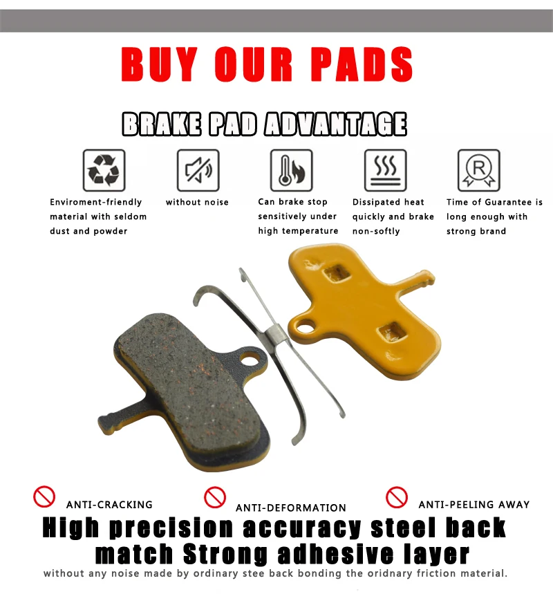 DELT Керамические тормозные колодки для SRAM AVID CODE