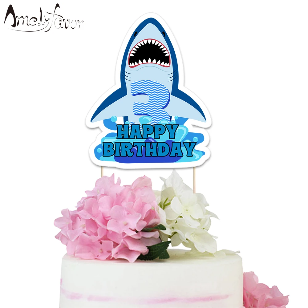 Тематическая вечеринка в виде акулы дневной свет животные под морем детское