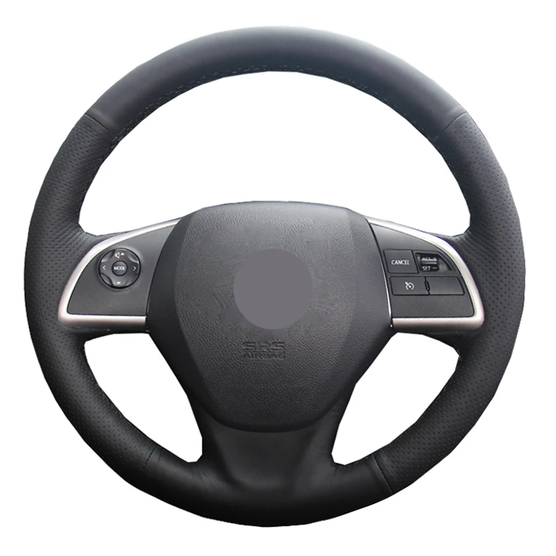

Чехол ручной работы для Mitsubishi ASX, Outlander, Mirage, G4, L200, Eclipse, замшевый, из коровьей кожи, 18 видов стилей, чехол рулевого колеса автомобиля