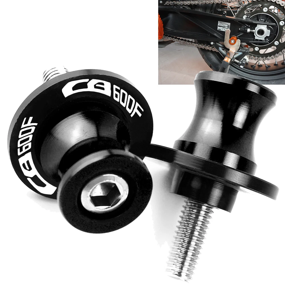 8 мм аксессуары для мотоциклов катушки слайдера винты с крышкой стойки HONDA CB600F HORNET