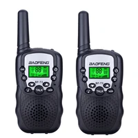 2pcs mini childrens walkie talkie bf t3 long range max 5km walkie talkie 2 way ham radio interphone child gift toy