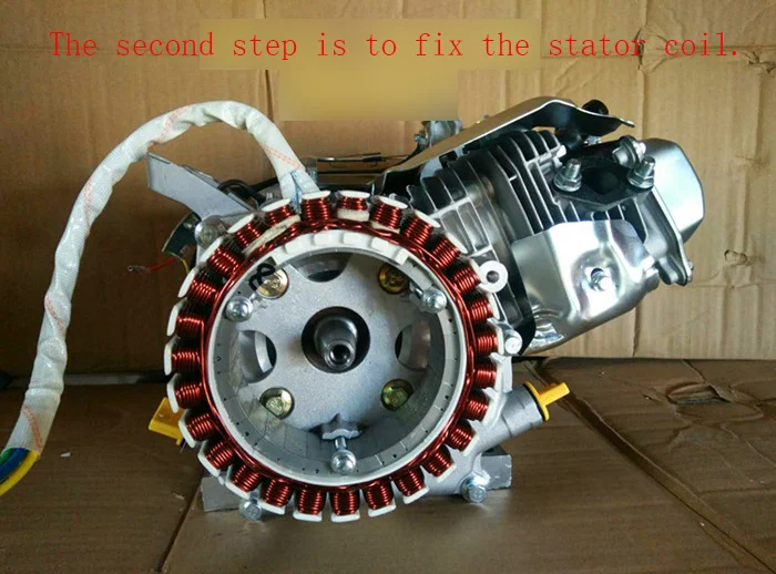 Расширитель диапазона генератор Статор ротор чистая медь 27-полюс катушки