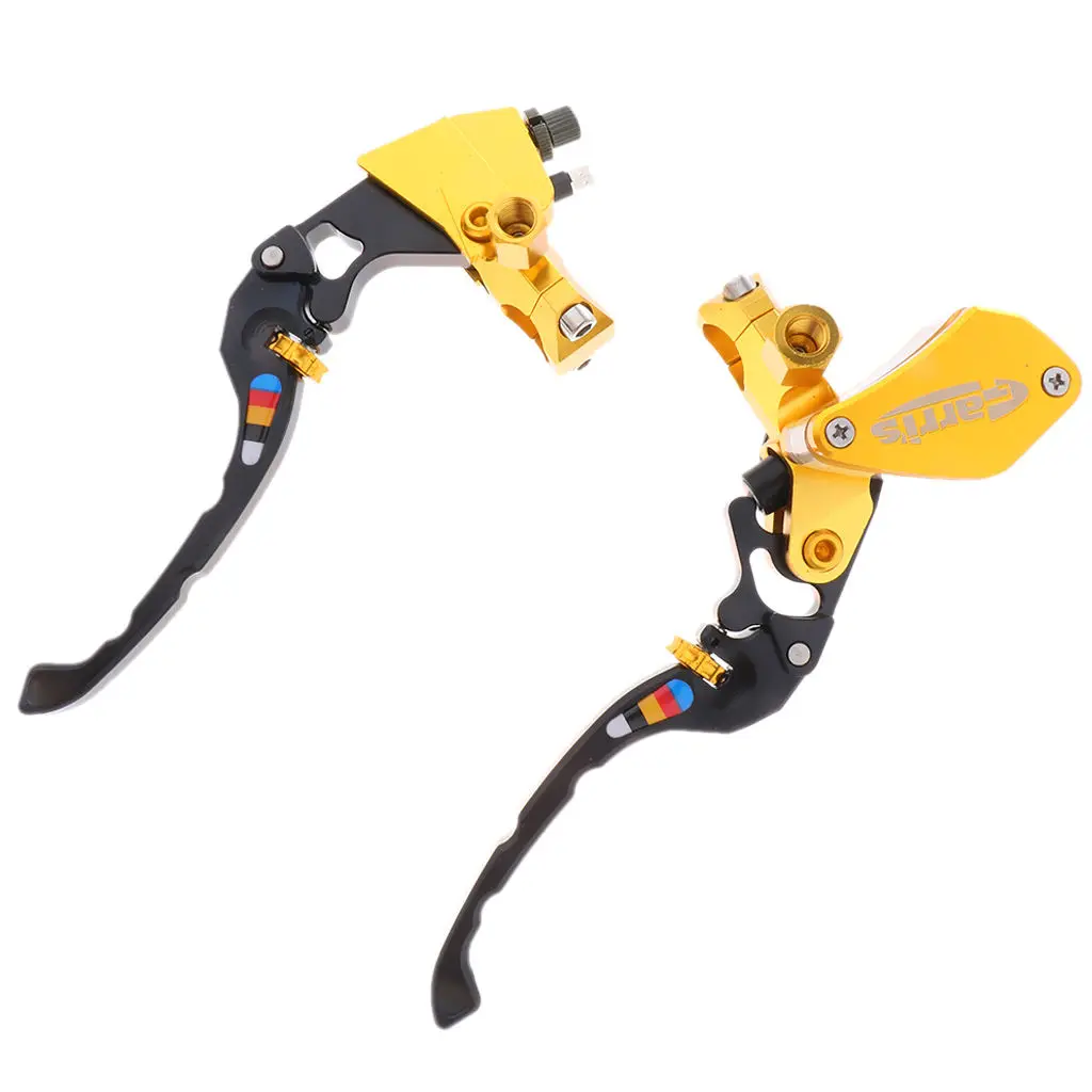 

2 Pieces CNC Motorcycle Clutch Brake Levers Foldable Extending Handle Levers