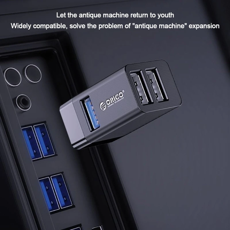 

Usb-разветвитель Orico компактный для ноутбука, Usb 3,0, K5DB