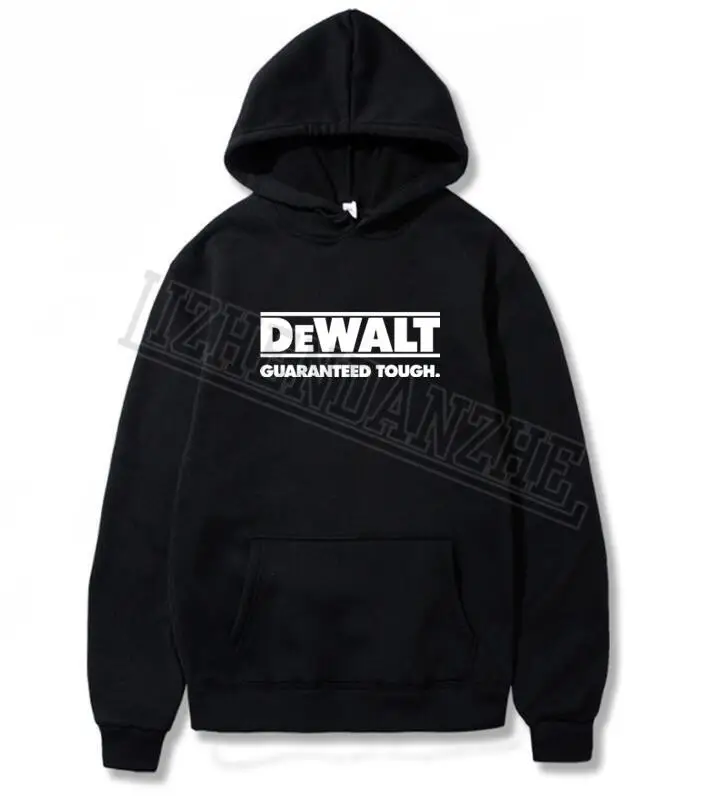 Dewalt power Tools модные брендовые мужские толстовки 2019 весна осень повседневные