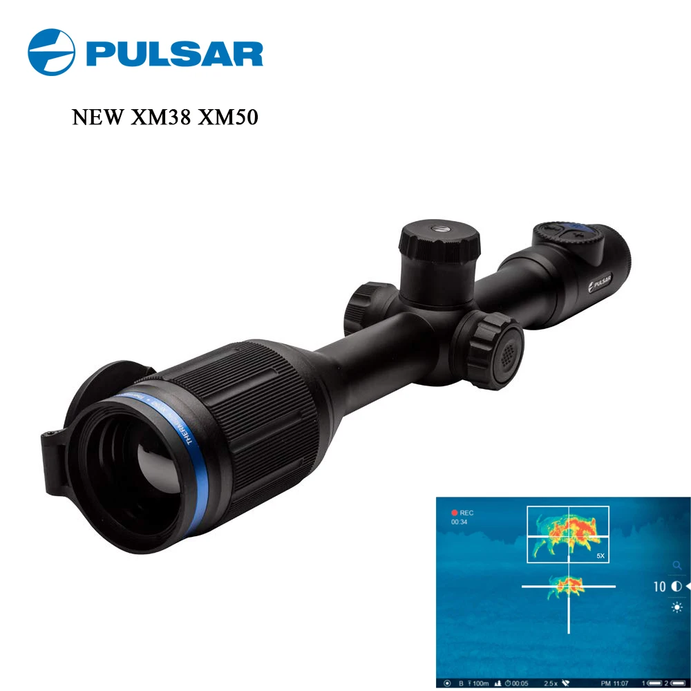 Pulsar xm50 Тепловизор для охотничьего прицела Pulsar XM38 ночного видения Pulsar ThermionPulsar Thermion XM Тепловая винтовка - Цвет: Pulsar xm50