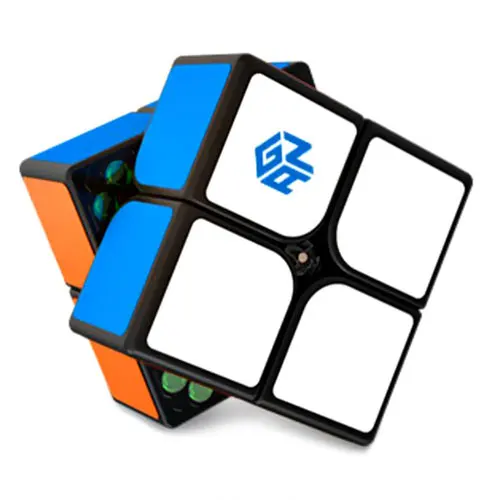 Gan251M black Gan251M 2x2 GAN251 M куб 51 мм черный Stickerless Магнитный GAN волшебный куб пазл игрушки для детей Magico Cubos - Цвет: Gan251M black
