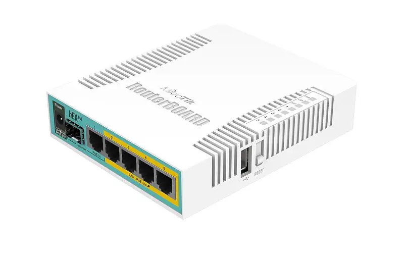 MikroTik RB960PGS Routerboard с шестигранной головкой PoE 5 Порты и разъёмы Gigabit Ethernet 1 для