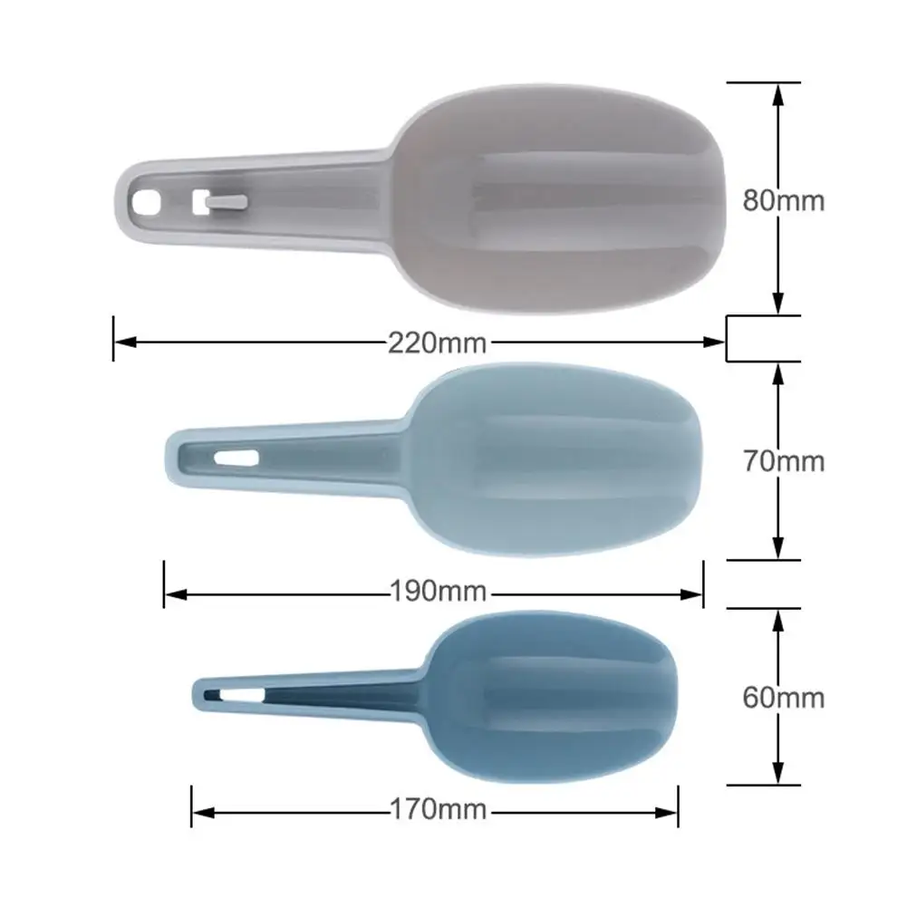 

3Pcs Measuring Scoop Kitchen For Food Coffee Beans Flour Cereal Popcorn Spoon Shovel Kitchen Accessories Gadgets