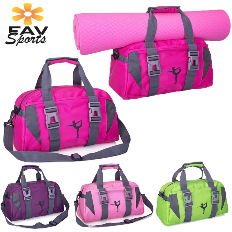 Переносной Мат для йоги новая дешевая спортивная сумка фитнеса сумки спортзала