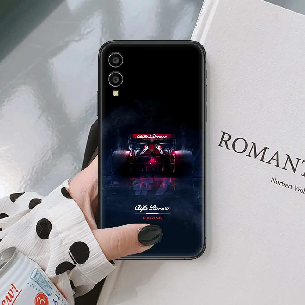 

Alfas Romeo Sport Car Logo Phone Case For Huawei Honor 6A 7A 7C 8 8A 8X 9 9X 10 10i 20 Lite Pro Play black Hoesjes Soft Prime
