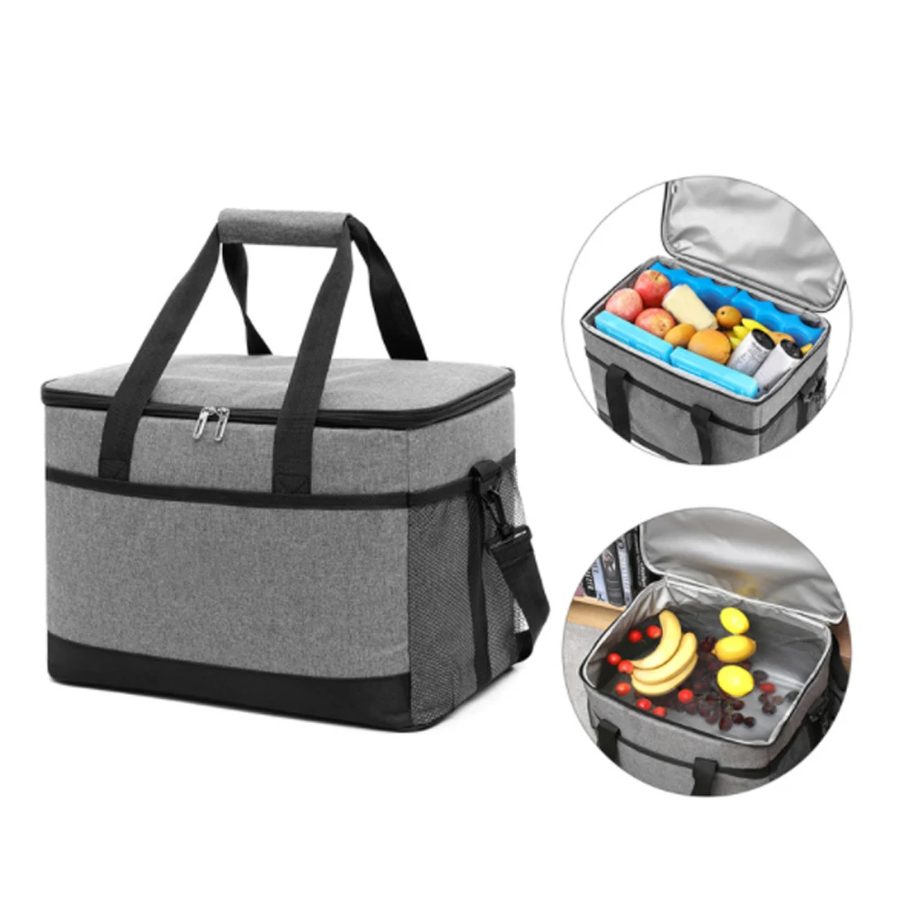 

Large Oxford Cooler Bags Thermal Insulation Package Picnic Portable Container Bags Refrigerator Food Insulated Bag for Travel