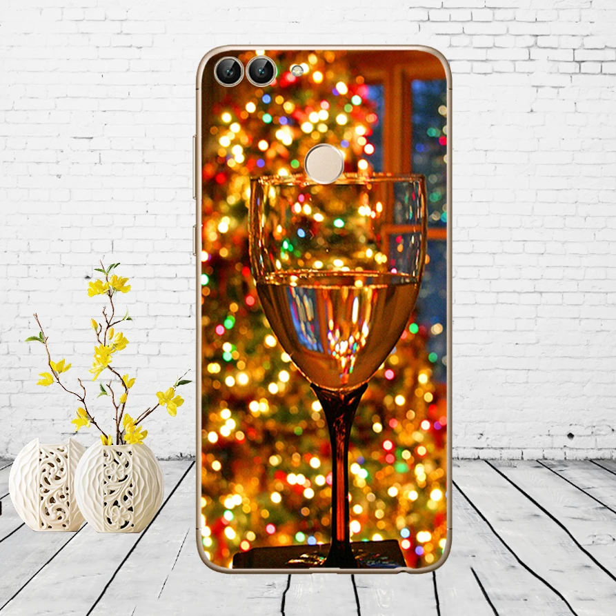 H39 Huawei P Smart Case TPU Мягкий силиконовый прозрачный чехол для телефона huawei P Smart Cover FIG-LX1 Enjoy 7S Чехол - Цвет: H39