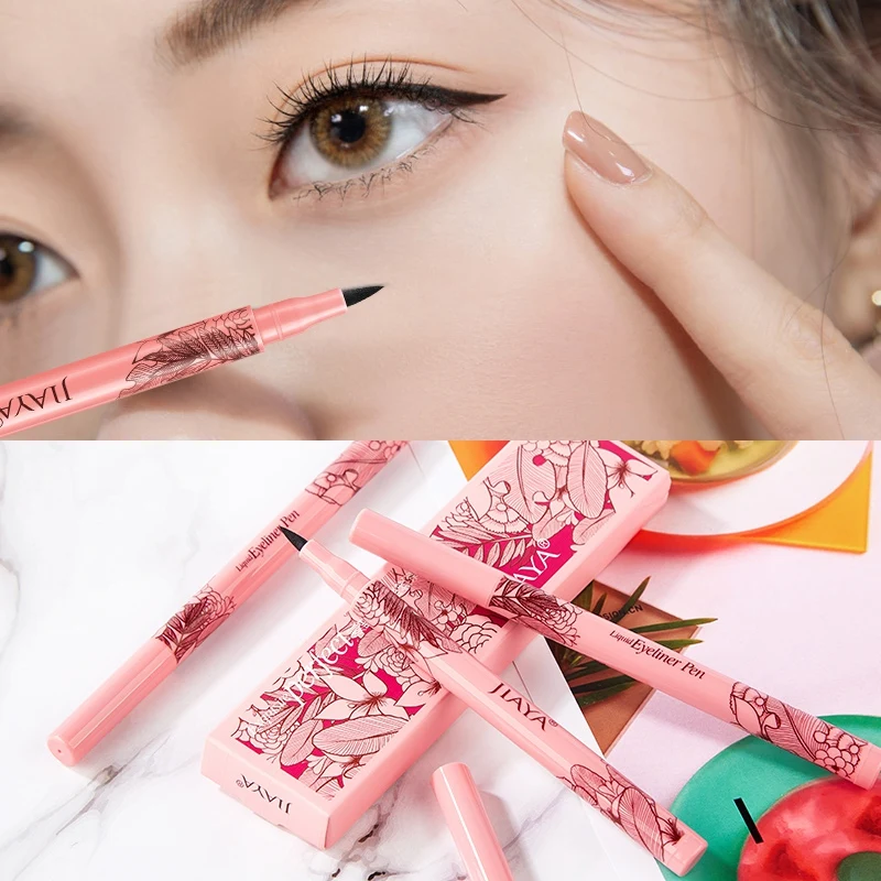 Стойкая водостойкая жидкая подводка для глаз быстросохнущая косметический