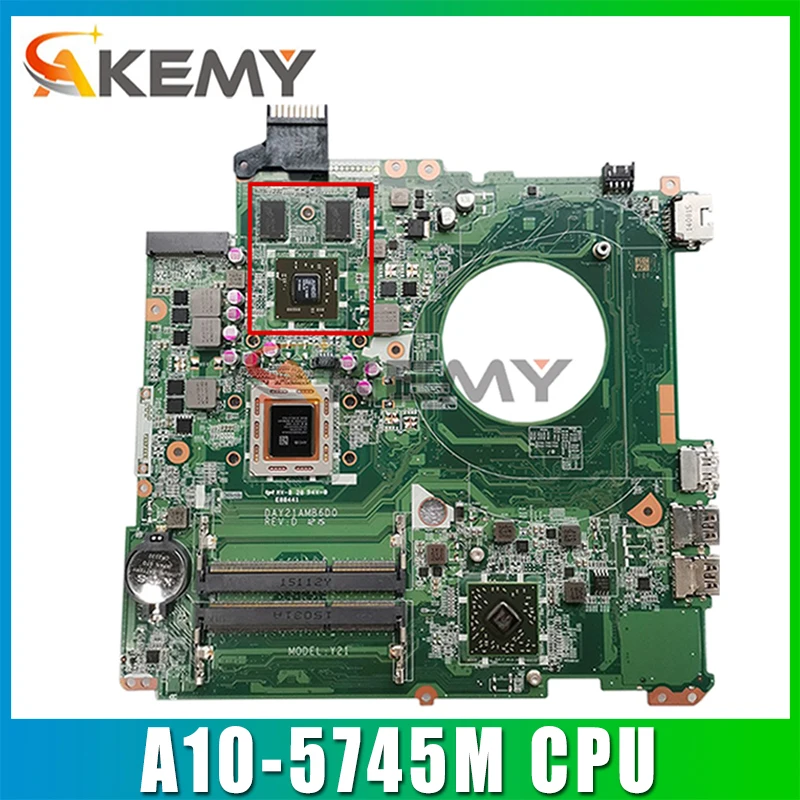 

For HP 15-P Series Laptop Motherboard 766715-501 766715-001 DAY23AMB6F0 With A10-5745M CPU Mainboard 100%Tested Fast Ship