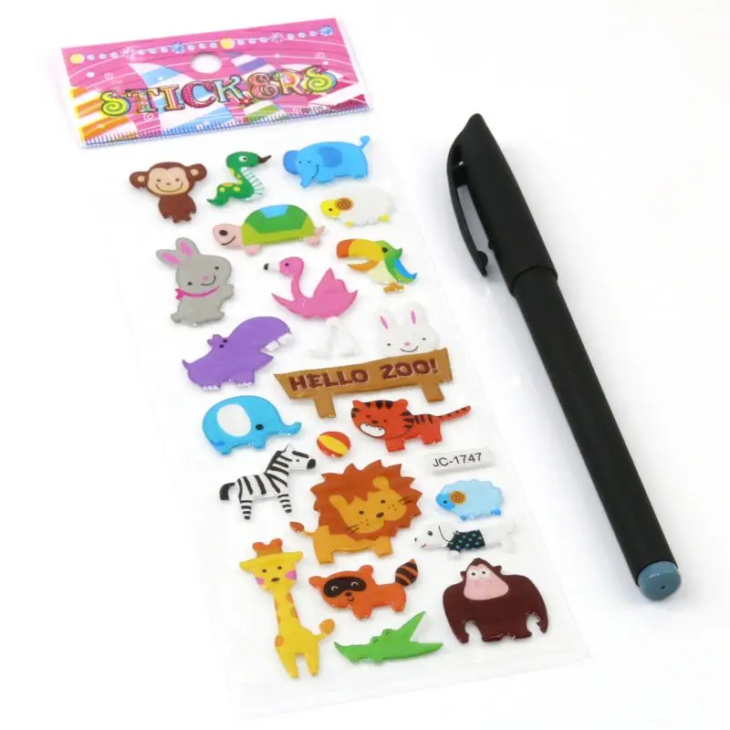

3D Stickers for Kids & Toddlers 500+ Puffy Stickers Variety Pack 203E