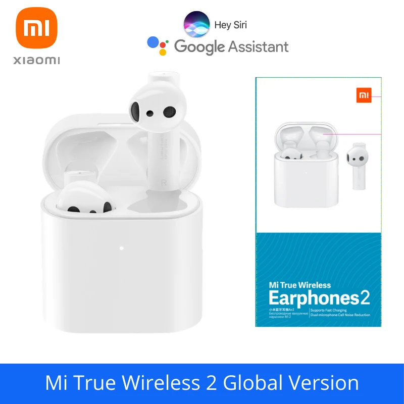 Глобальная версия XIAOMI Airdots Pro 2 колесика с камерой низкого давления х Mi настоящие