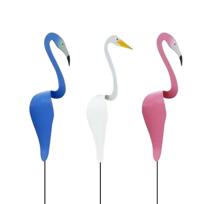 

Swirl Bird Multicolor Home Garden Ornament Whimsical And Bird That Spins With The Slight Garden 40CM Garden Decoration