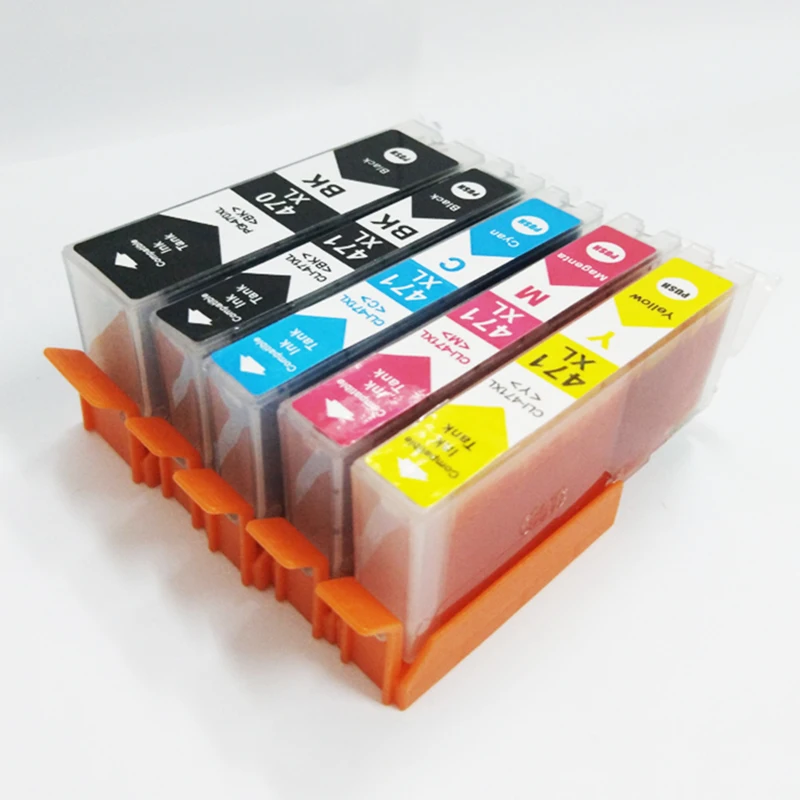 vilaxh PGI-470 CLI-471 PGI470 Ink Cartridge For Canon PGI 470 CLI471 Pixma MG5740 MG6840 MG7740 TS5040 TS6040 Printer | Компьютеры и