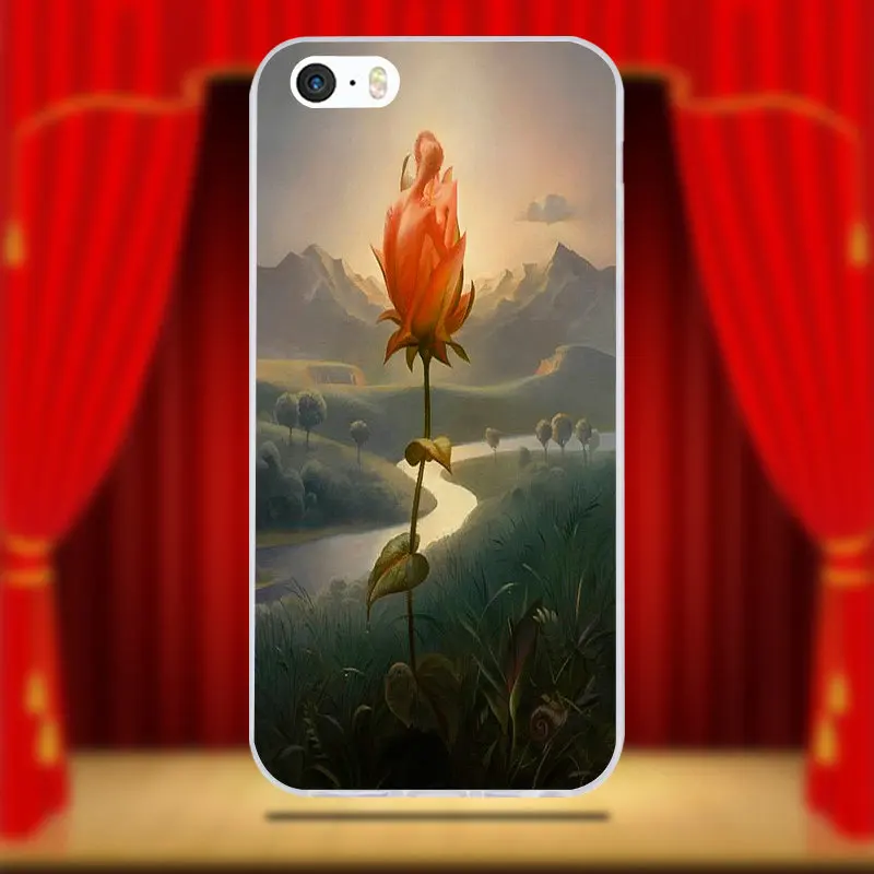 Мягкий Силиконовый ТПУ прозрачный флип-чехол чехол для iPhone 4 мобильный телефон 5 4S