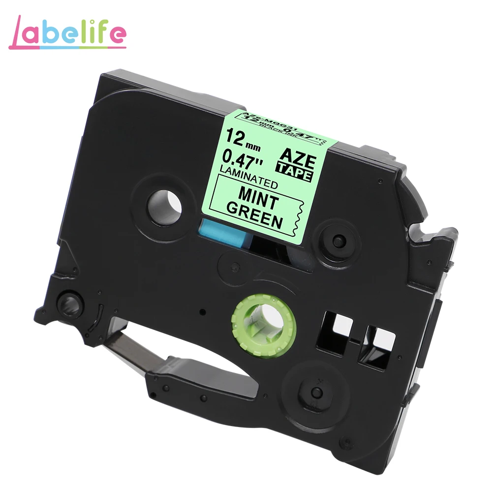 AZe-MQG31 Labelife tze231 лента 1 шт. совместимый Brother PTouch для PT-D210 принтер этикеток 12 мм TZe 231 431 TZe TZ231 TZe-231 производитель этикеток - Цвет: AZe-MQG31