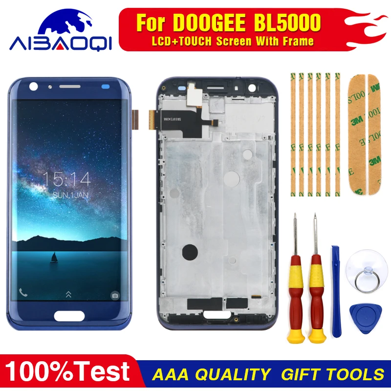 Новый оригинальный сенсорный экран Для DOOGEE BL5000 ЖК-дисплей дигитайзер в сборе с