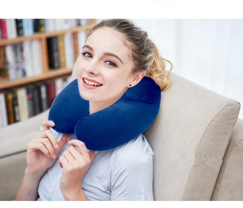 подушка для путешествий подушки шеи надувная в машину сна дорожная падушки под