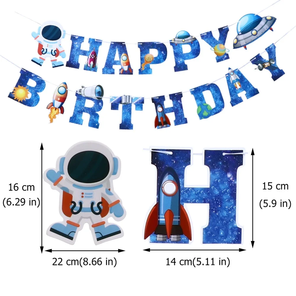 

11 Pcs 1 Set Party Supplies String Flag Decorative Cake Toppers Cake Adornments