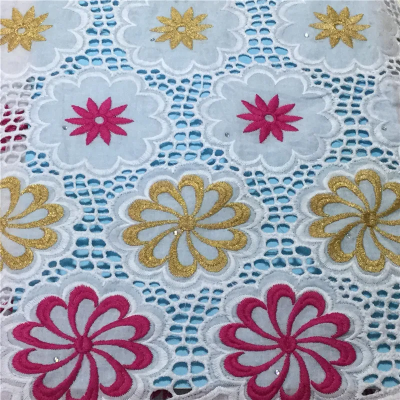 

2020 Swiss Voile Lace In Switzerland Cotton Swiss Lace Fabric African Lace Fabric 5Yards Nigerian Lace For Wedding Dress PL11645
