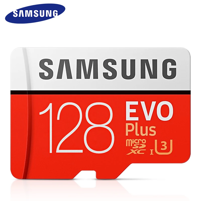 

Original Samsung EVO Plus 128GB Class10 Micro SD Card C10 100MB/S SDXC UHS-1 Flash Memory MicroSD TF Card cartao de memoria
