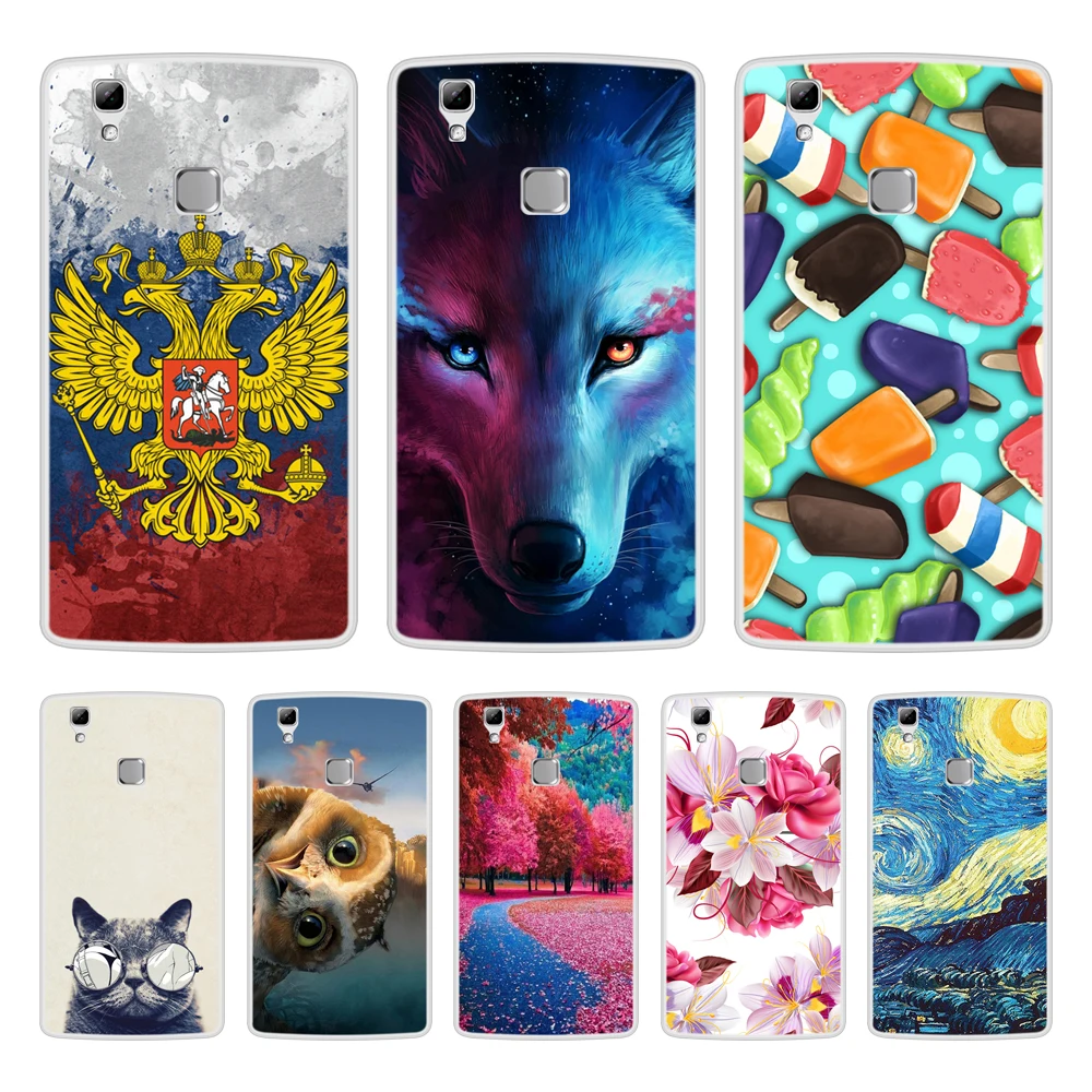 Чехол для телефона Doogee X5 Max мягкий силиконовый чехол из ТПУ с крутым рисунком Для