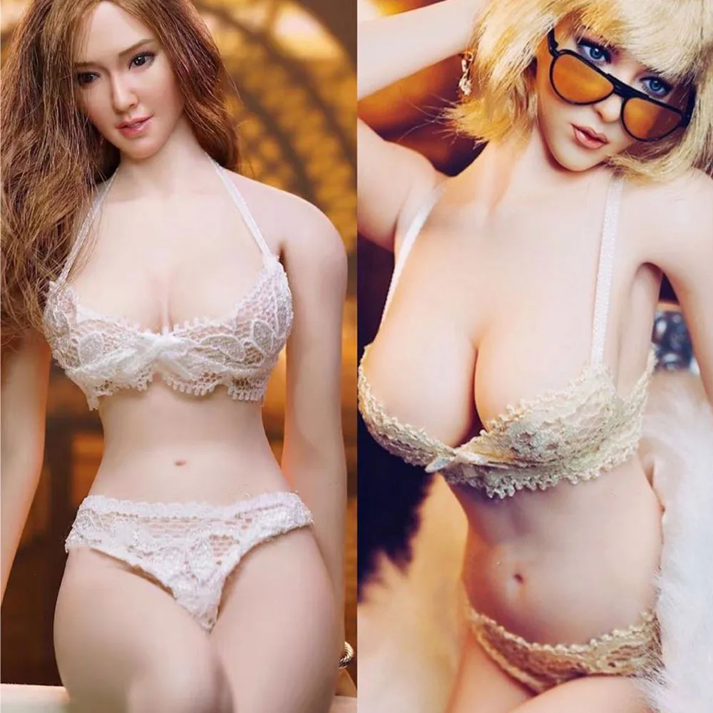 

1/6 Scale Sexy Lace Bra & Briefs Underwear Set for 12" Ph Female Body Action Figure Accessory