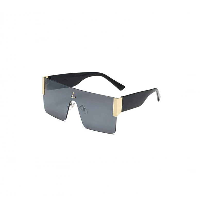 

2021 Fashion Square Sunglasses Women Big Frame Sun Glasses Ladies Travel Eyewear Trendy Brand Designer Men Driving Shades UV400