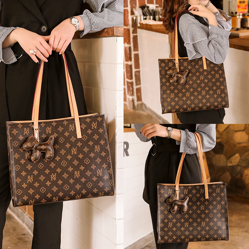 

Ladies New Luxury Brand Designer Handbag Fashion Wallet and Handbag Briefcase Gc Cc High Quality Genuine Leather Square Tote Bag