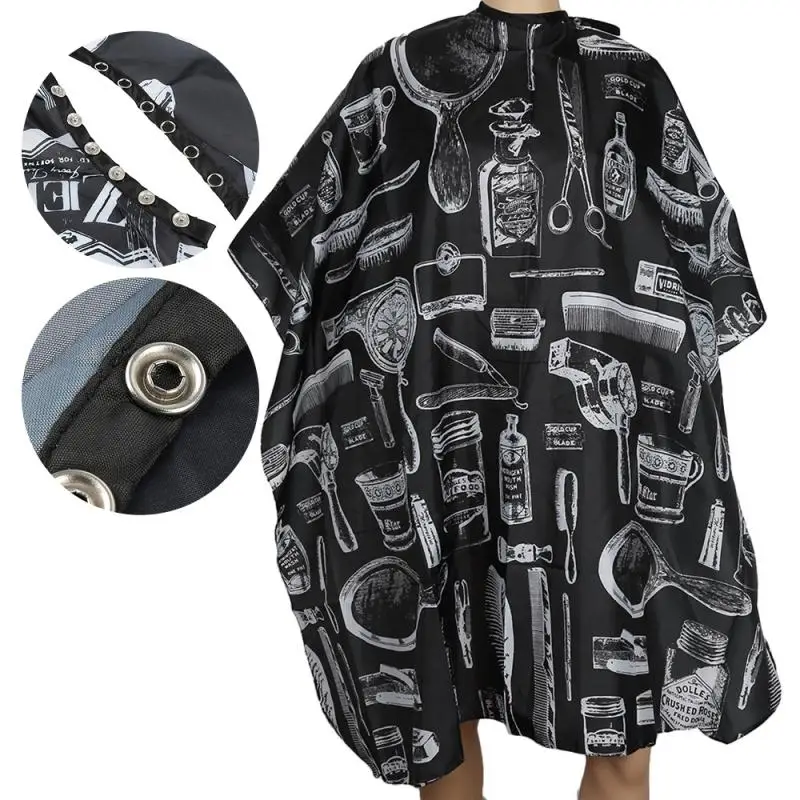 Salon Hairdresser Cape Adult/Kids Hair Cloth Professioanl Waterproof Haircut Apron Anti-static Hairdressing | Красота и здоровье