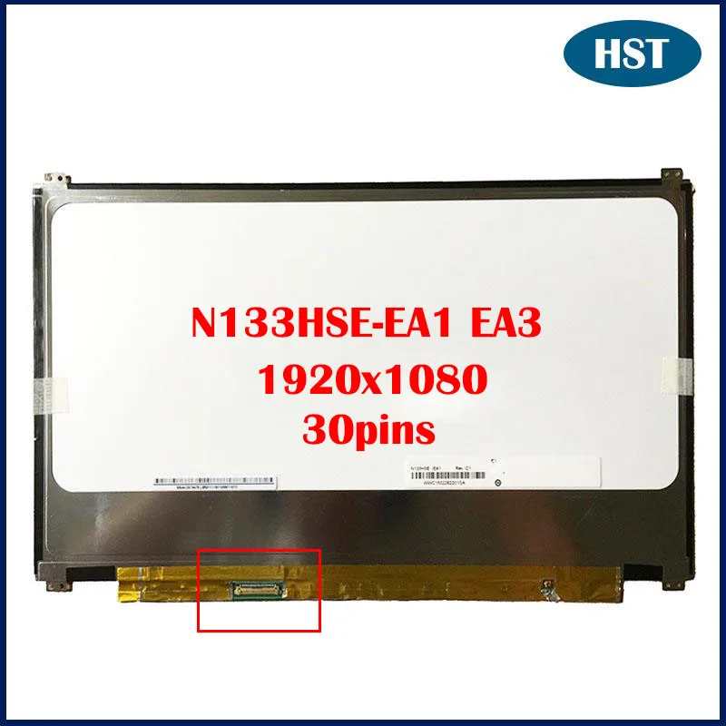 Оригинальный тонкий ЖК-экран для ноутбука ASUS UX32 UX32VD UX31 UX31A 13 3*1920 30 контактов |