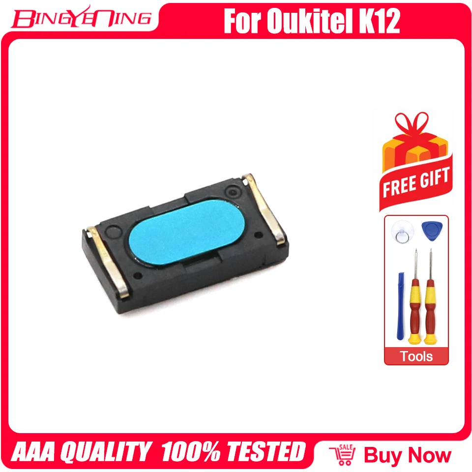 BingYeNing новый оригинальный Oukitel K12 телефонный динамик приемник передние Наушники