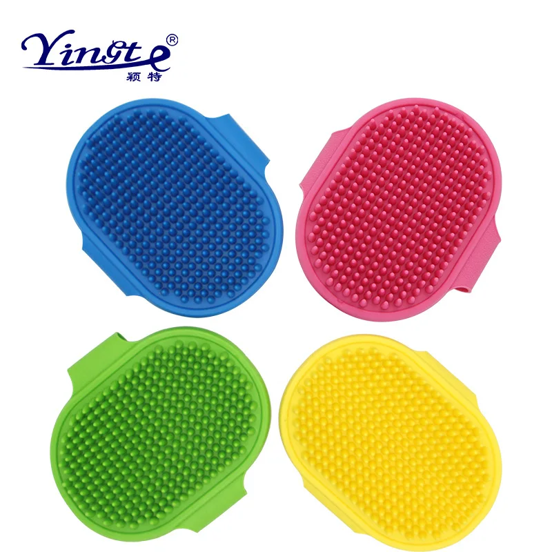 Щетка для ванной домашних животных щетка собак и кошек массажная резиновая