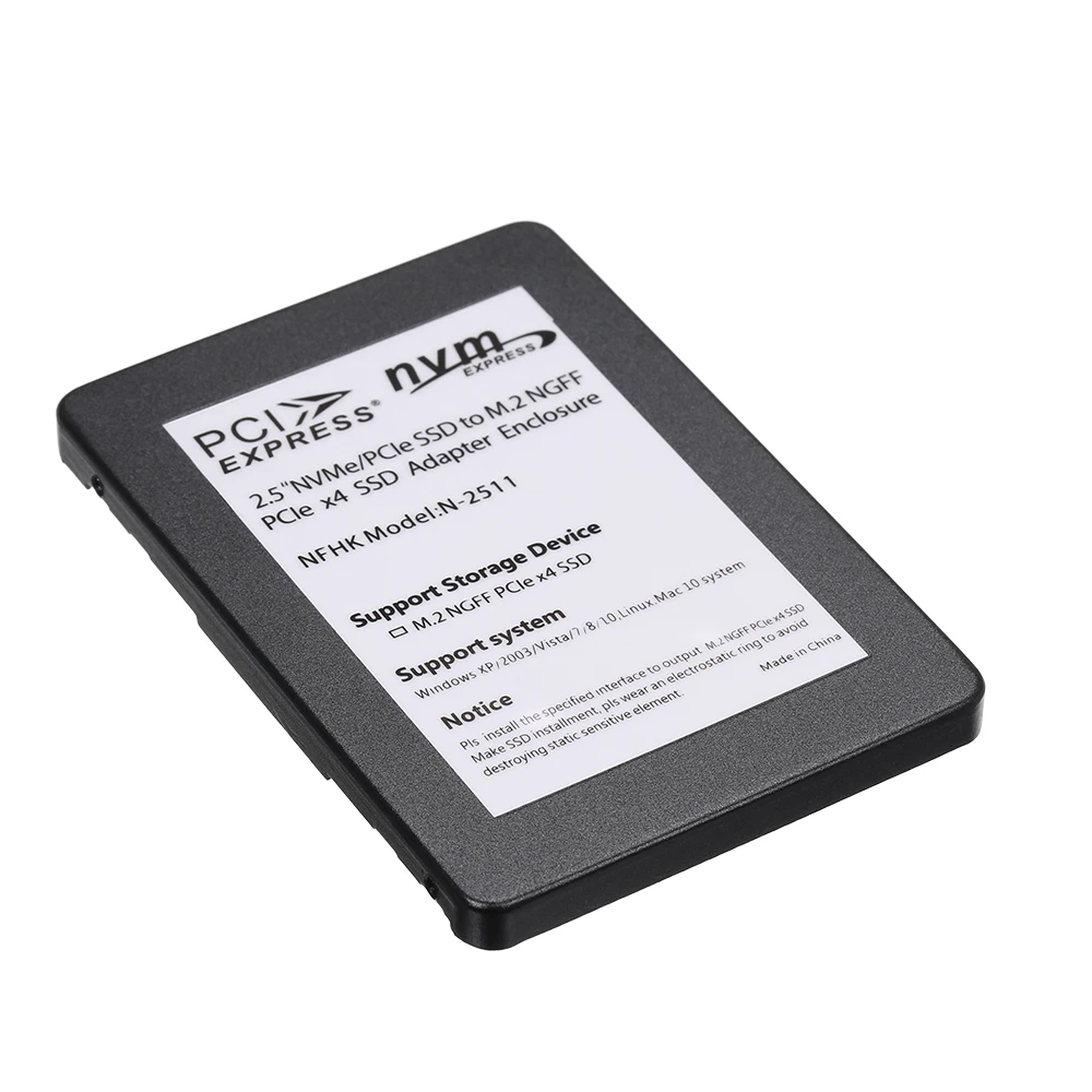 2 5-дюймовый NVMe/PCI-E SSD на M.2 NGFF PCIe x4 адаптер Корпус PCI Express карта | Компьютеры и офис