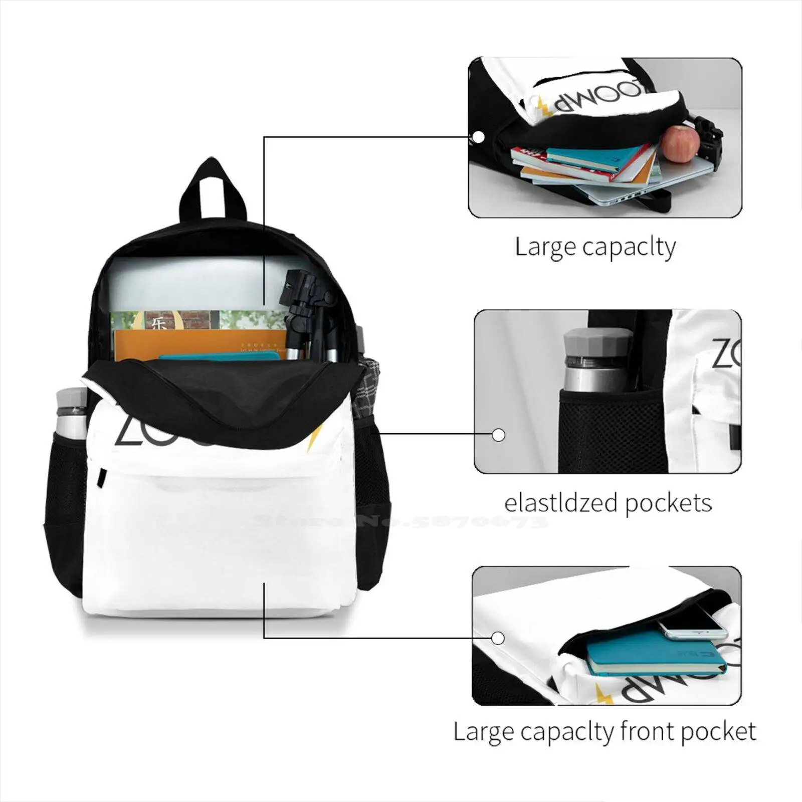 Copy Of School Bags For Teenage Girls Laptop Travel Zoomp Fashion | Unisex Backpacks