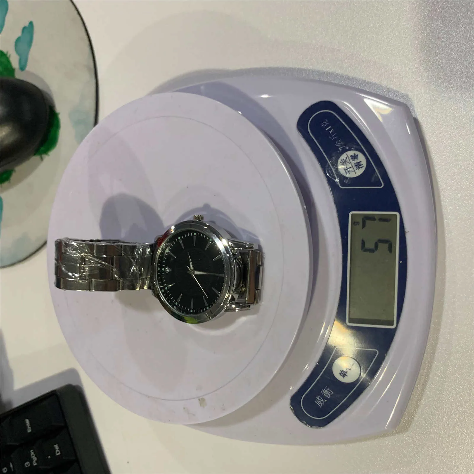 

2pcs Luxury Watches Quartz Watch Stainless Steel Dial Casual Bracele Watch Stainless Steel Strap Ladies Clock Simple Gift