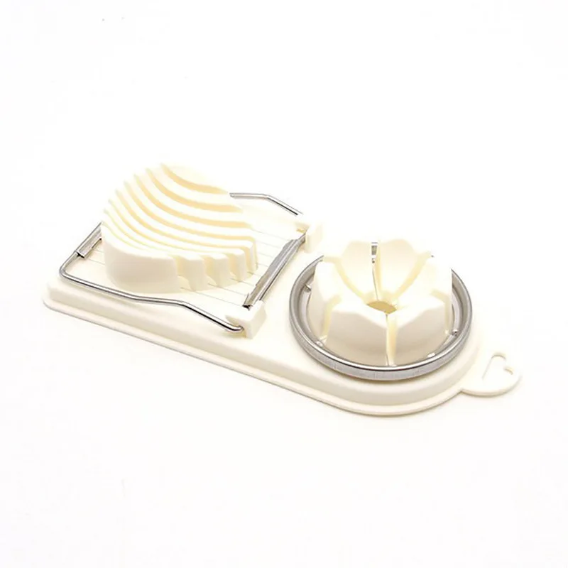 

Egg Slicer Household Stainless Steel Egg Cutter Three-In-One Songhua Egg Cutting fruit Cutting Egg Divider