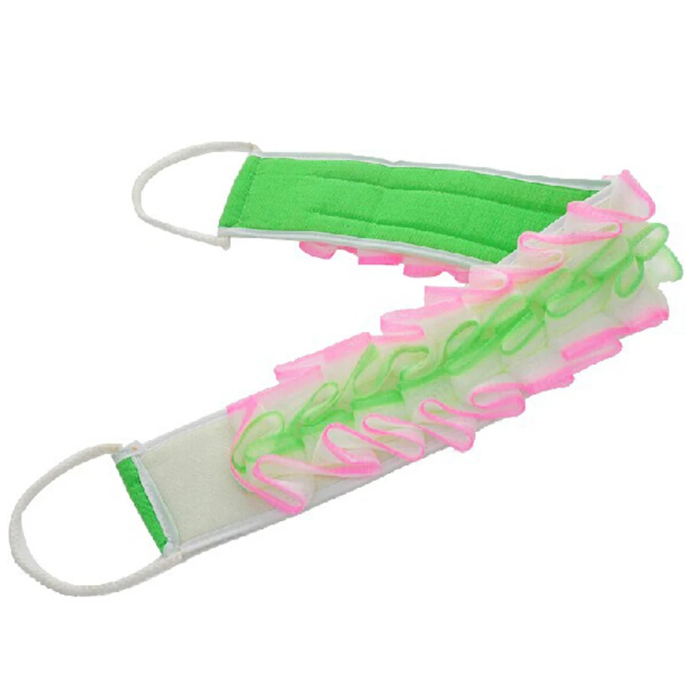 

Щетка для длительного массажа, бытовая мягкая щетка на пояс для ванны, домашняя Чистка, двухсторонний скребок для спины