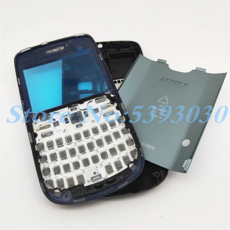 New Full Housing For Nokia C3 C3-00 Back Case Battery Cover Front+Middle Frame Keypad Replacement Part | Мобильные телефоны и