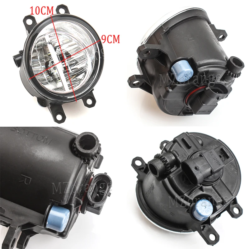 Противотуманный светильник для Toyota Corolla s 2003- Avensis Camry Ractis Verso RAV 4 для Lexus 2008-2013 2 шт. светодиодные противотуманные фары DRL противотуманный светильник